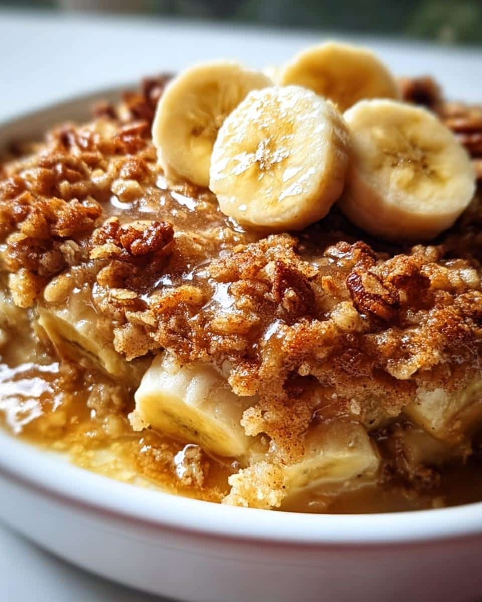 Southern Banana Cobbler - detail 2
