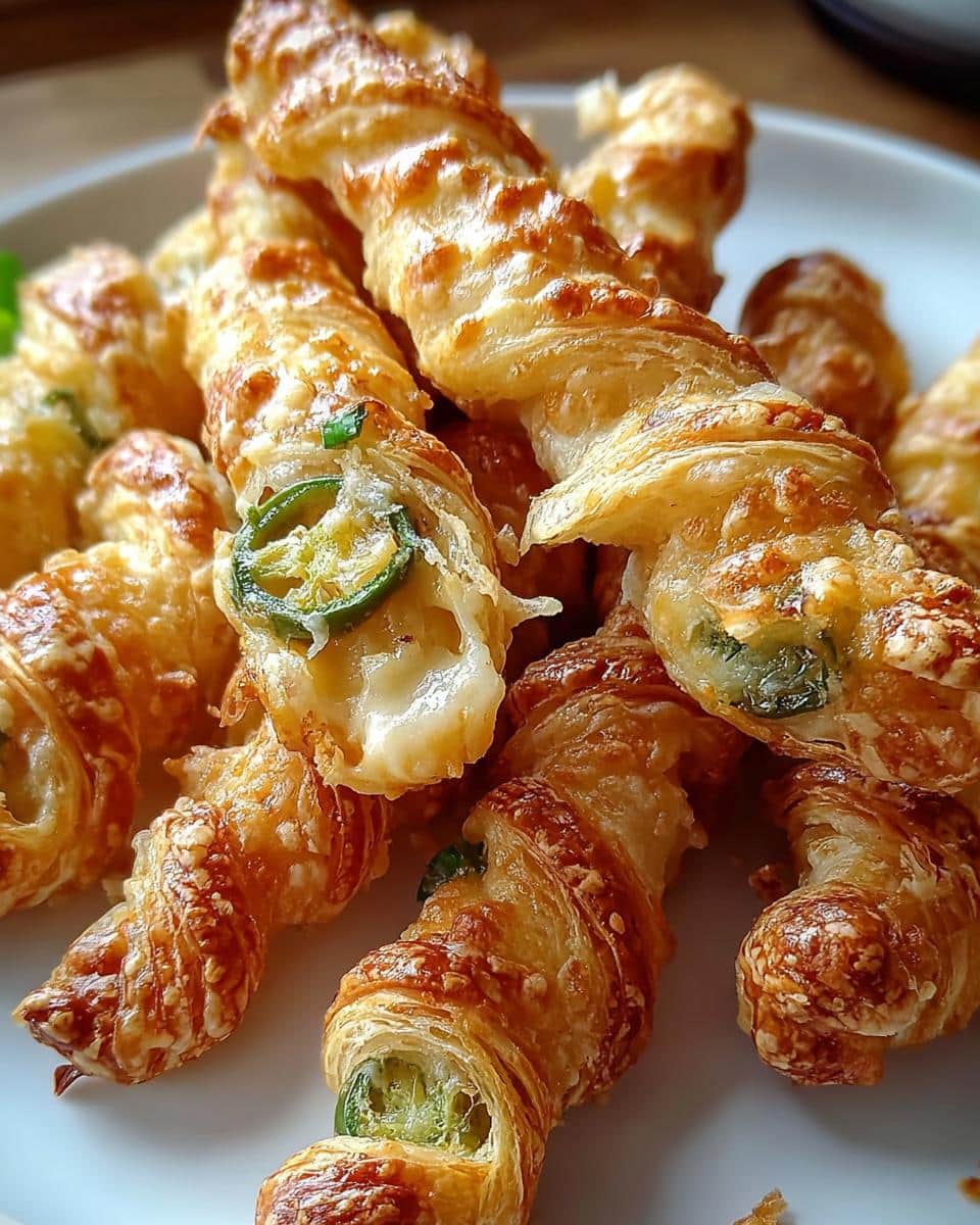 Spicy Jalapeno Popper Twists - detail 1