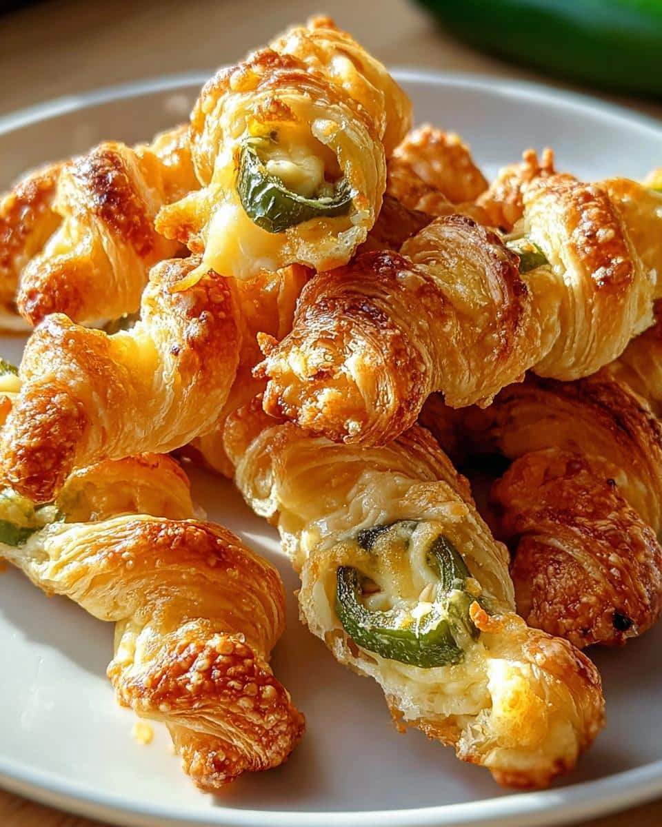 Spicy Jalapeno Popper Twists - detail 2