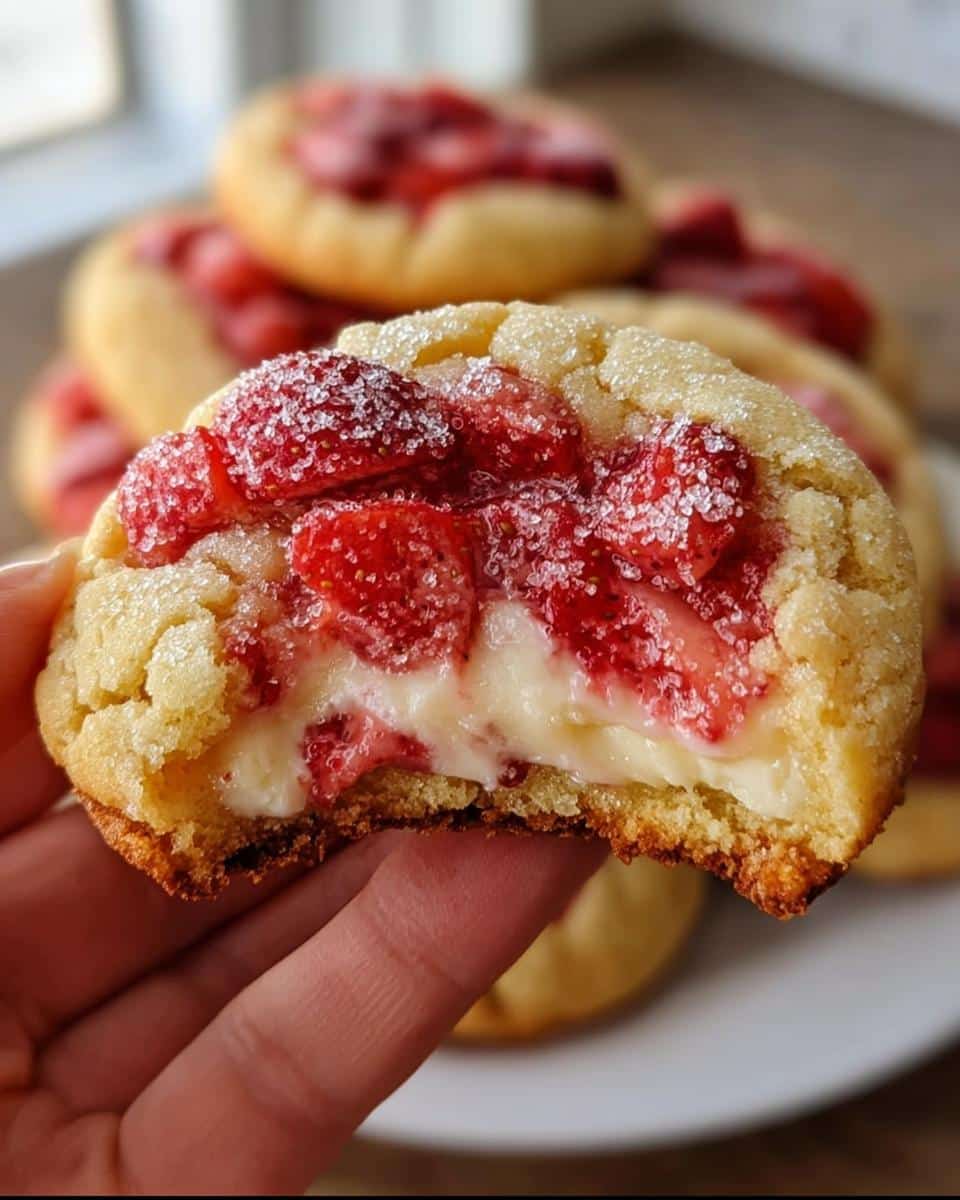 Strawberry Cheesecake Cookies - detail 1