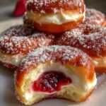 Strawberry Cheesecake Donuts