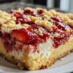 Strawberry Cheesecake Dump Cake