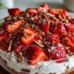 Strawberry Crackle Salad