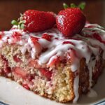 Strawberry Honeybun Cake