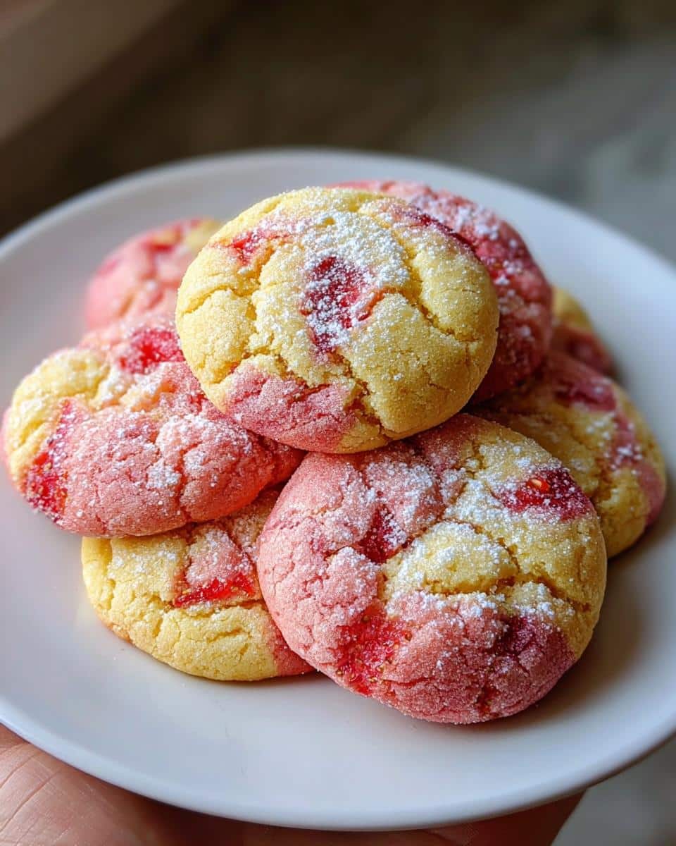 Strawberry Lemonade Cookies - detail 1