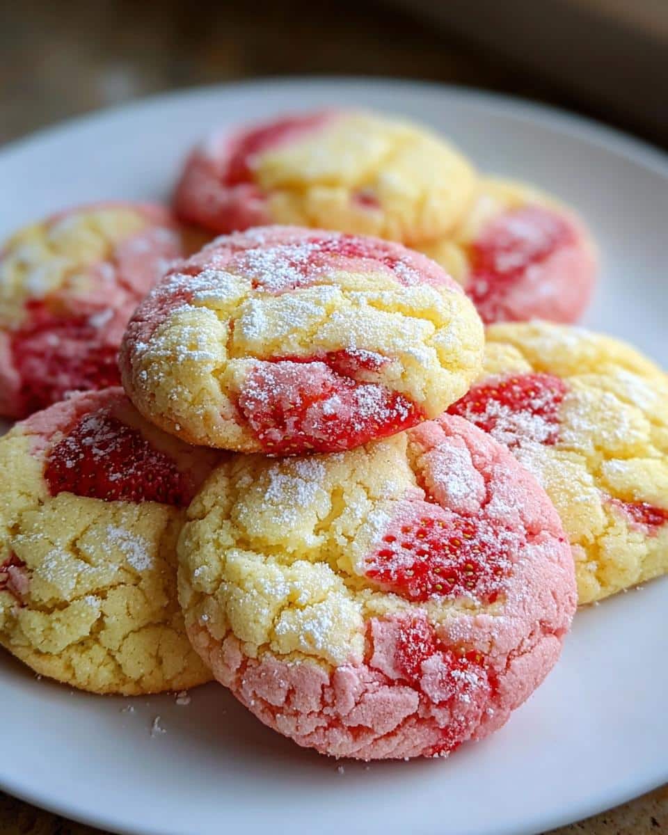 Strawberry Lemonade Cookies - detail 2