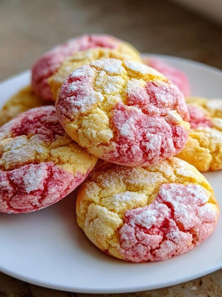 Strawberry Lemonade Cookies