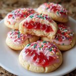 Strawberry Pop Tart Sugar Cookies