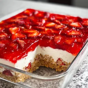 Strawberry Pretzel Salad