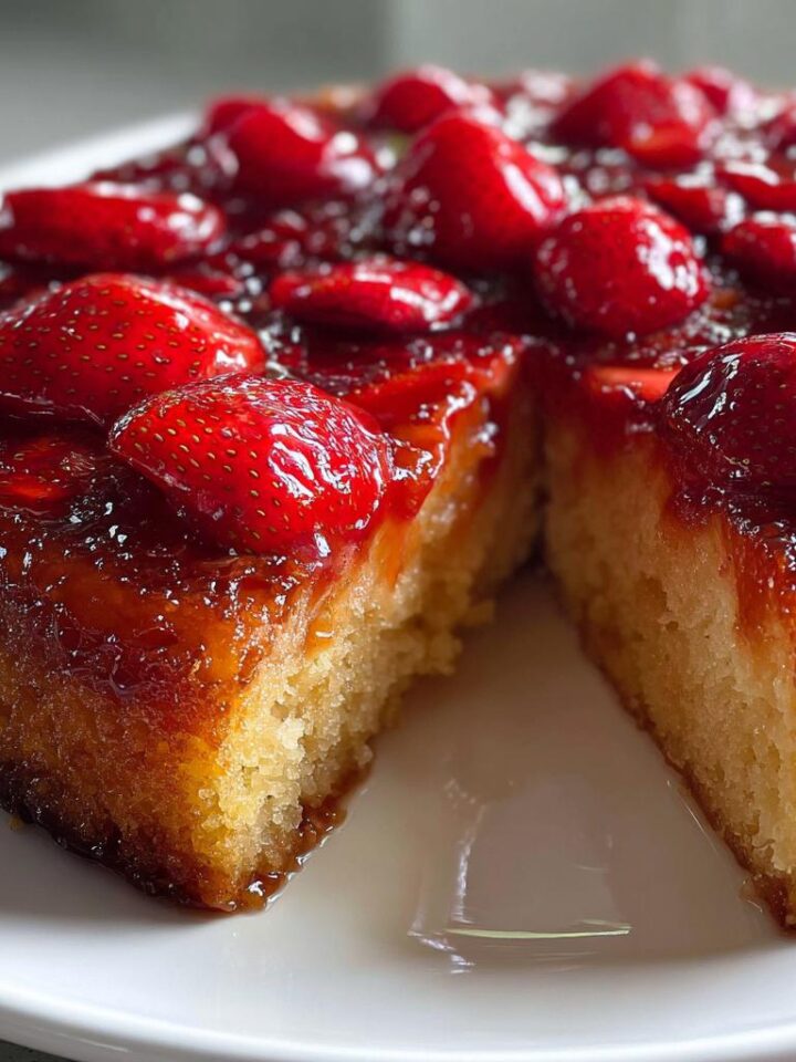 Strawberry Upside Down Cake