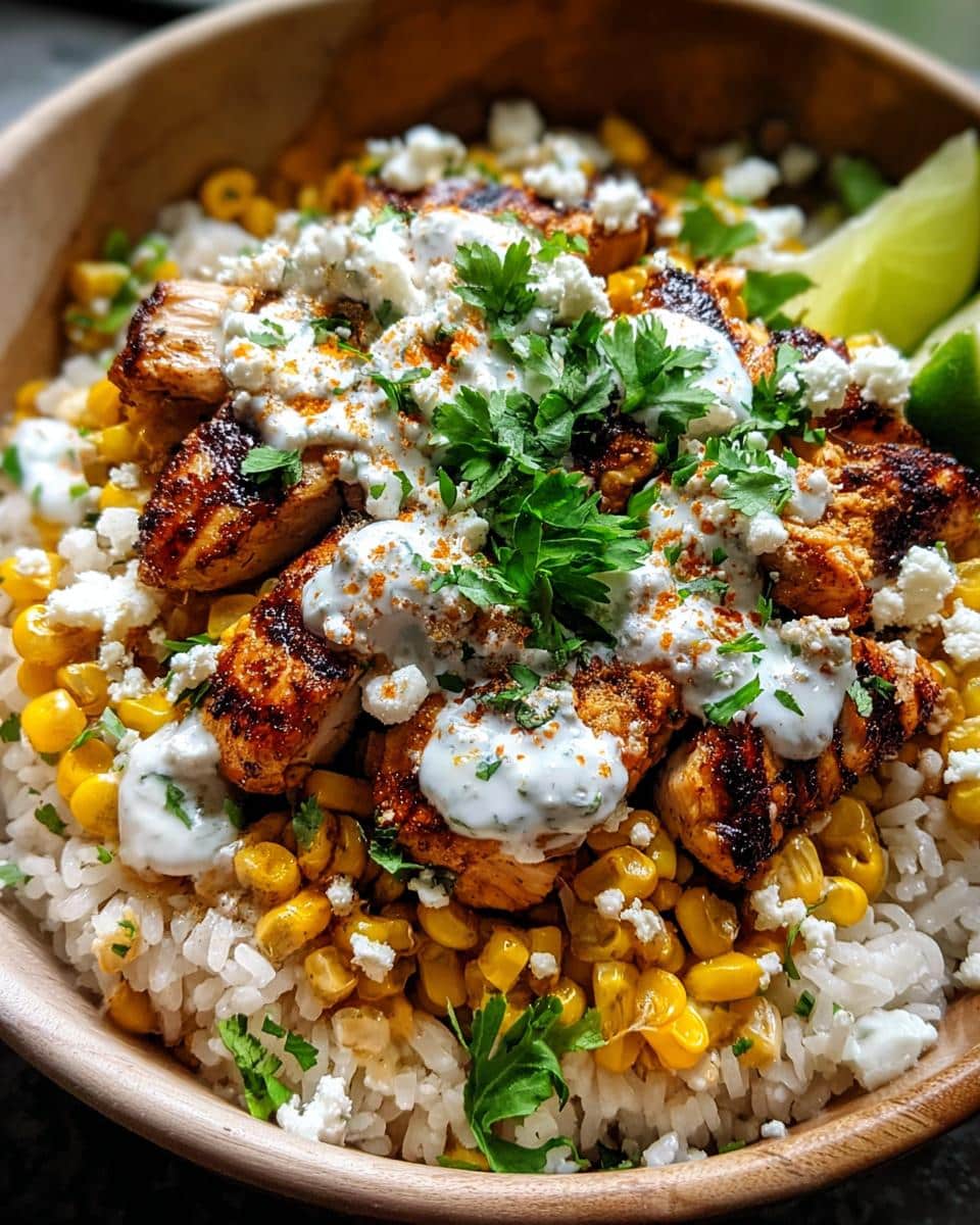 Street Corn Chicken Bowl - detail 2