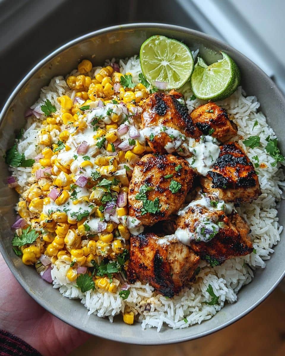 Street Corn Chicken Rice Bowl - detail 1