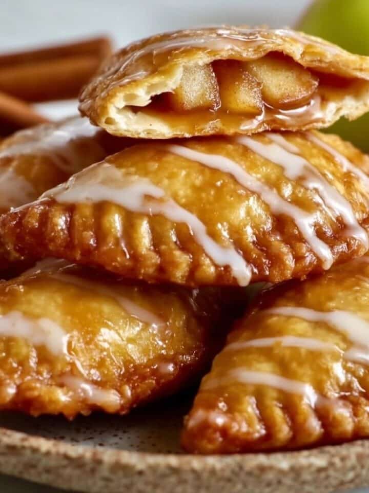 Stuffed Cheesecake Fried Apple Pies