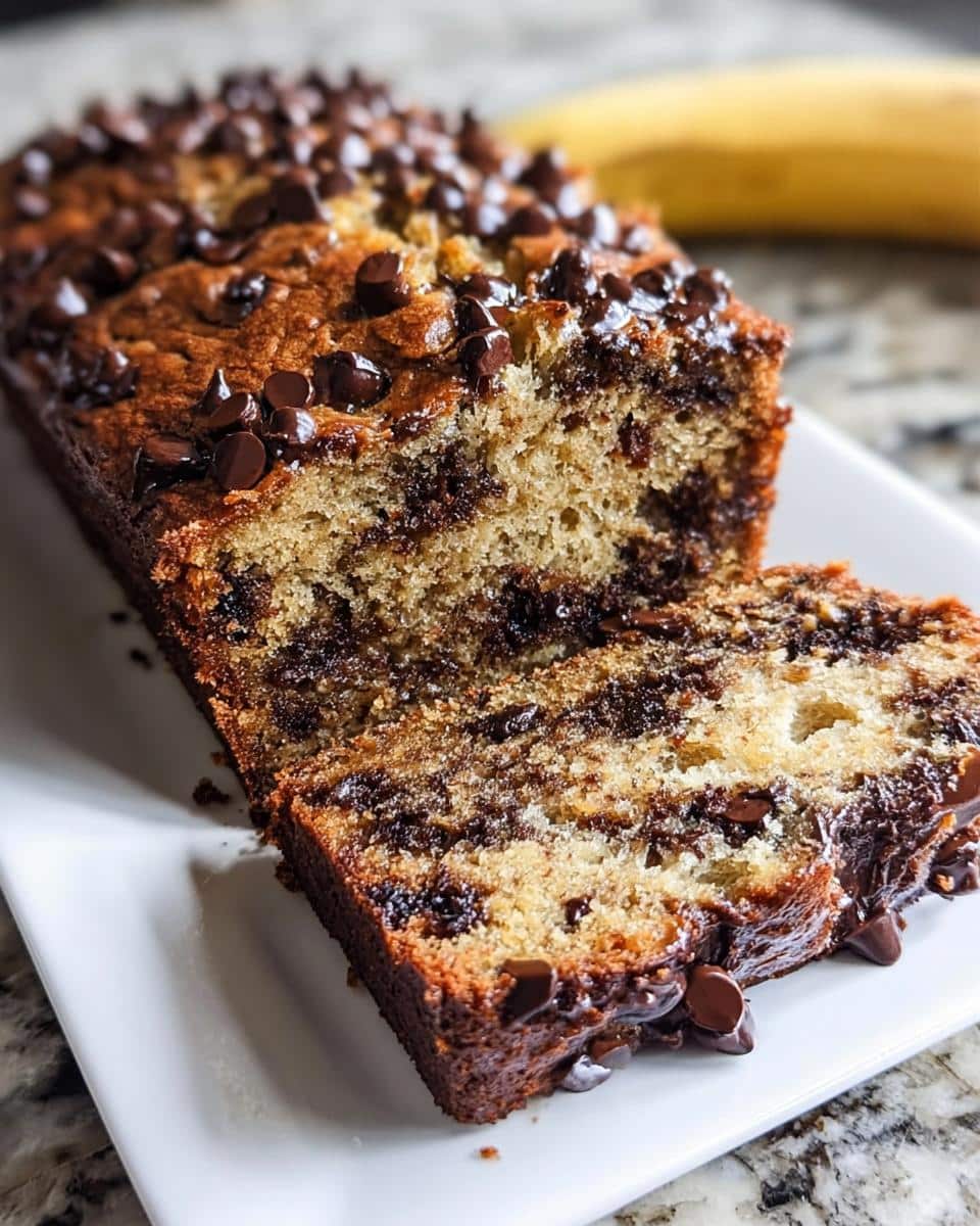 Super Moist Chocolate Chip Banana Bread - detail 2