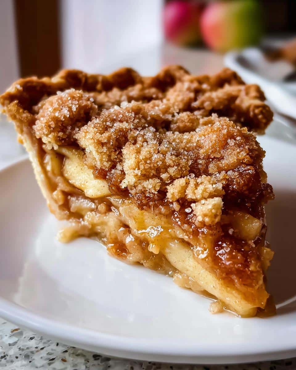 Sweet Dutch Apple Pie - detail 1