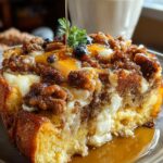 Sweet Maple Sausage Breakfast Casserole