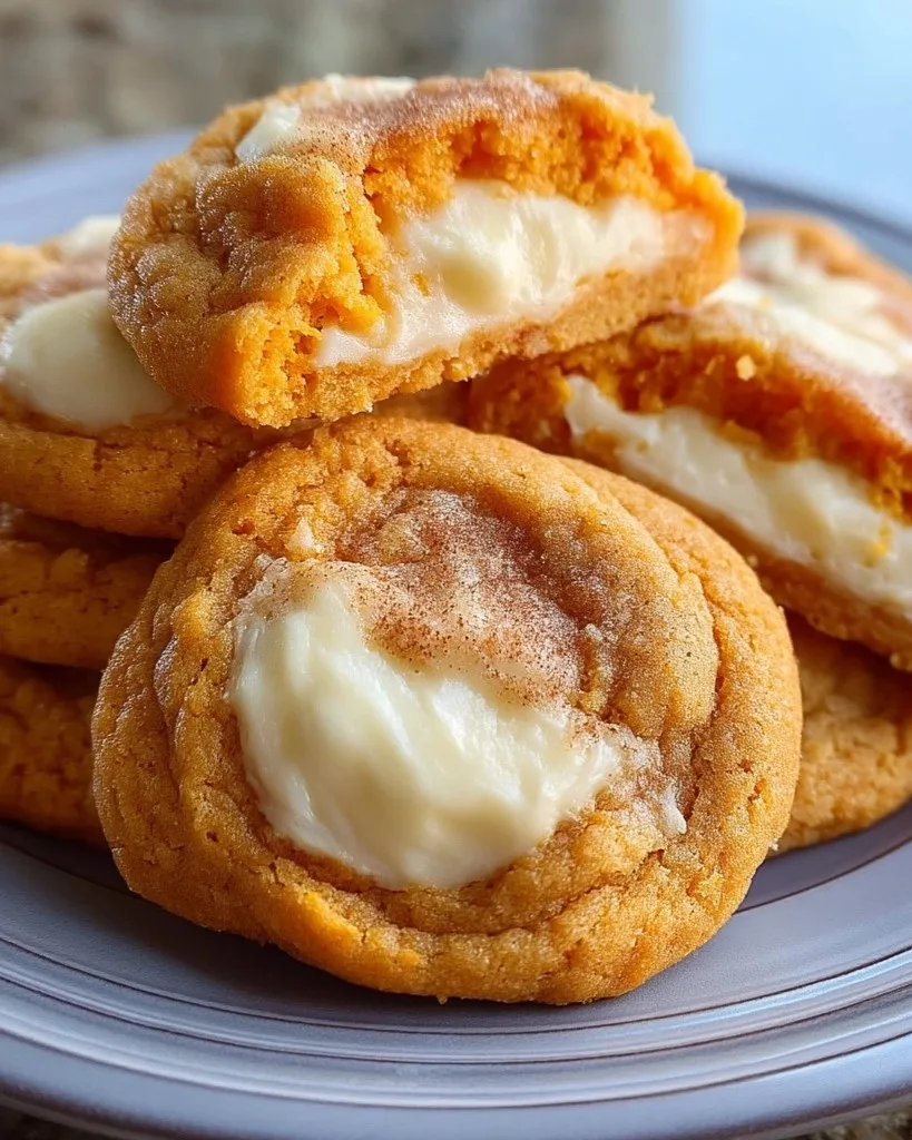 Sweet Potato Cheesecake Cookies