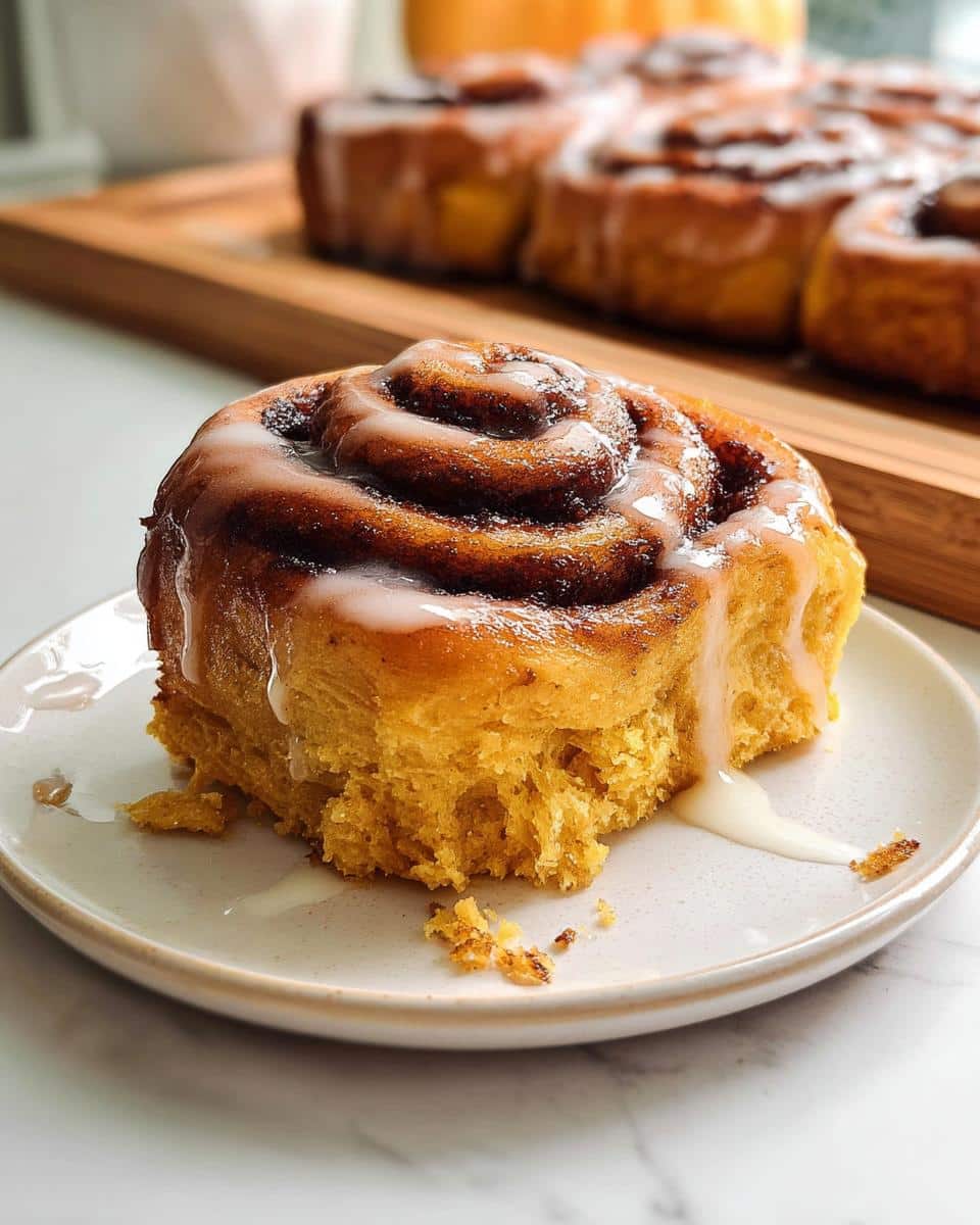 Sweet Potato Cinnamon Rolls - detail 2