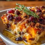 Sweet Potato & Cranberry Gratin