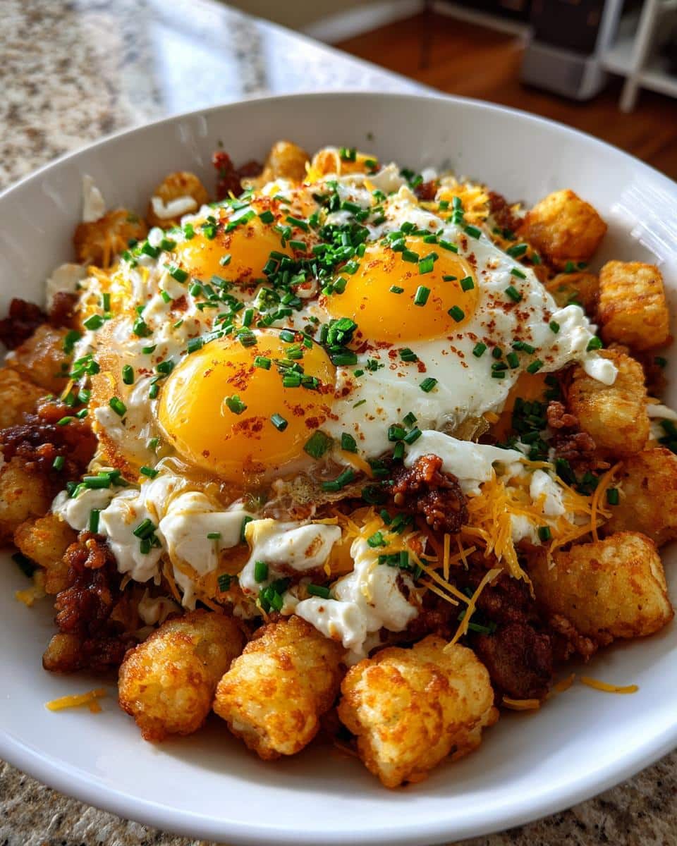 Tater Tot Breakfast Bowl - detail 2