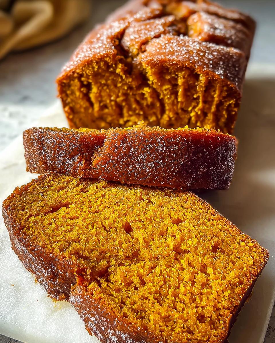 Tender Pumpkin Bread - detail 2