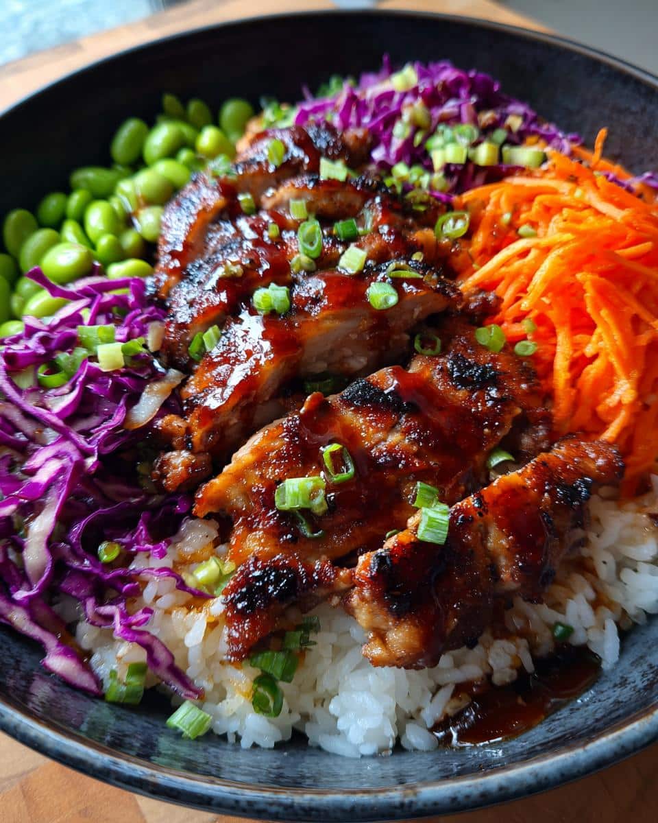 Teriyaki Chicken Rice Bowl - detail 1