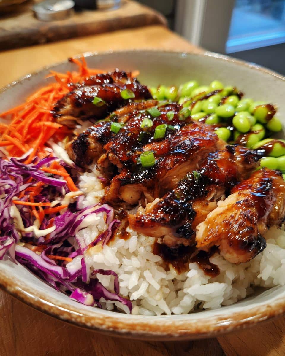 Teriyaki Chicken Rice Bowl - detail 2