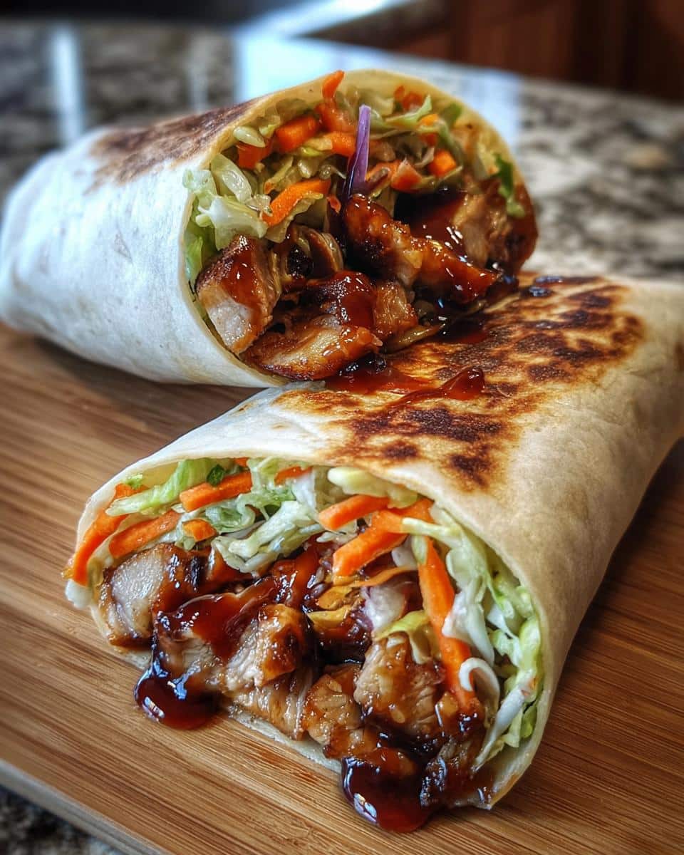 Teriyaki Chicken Wrap - detail 1