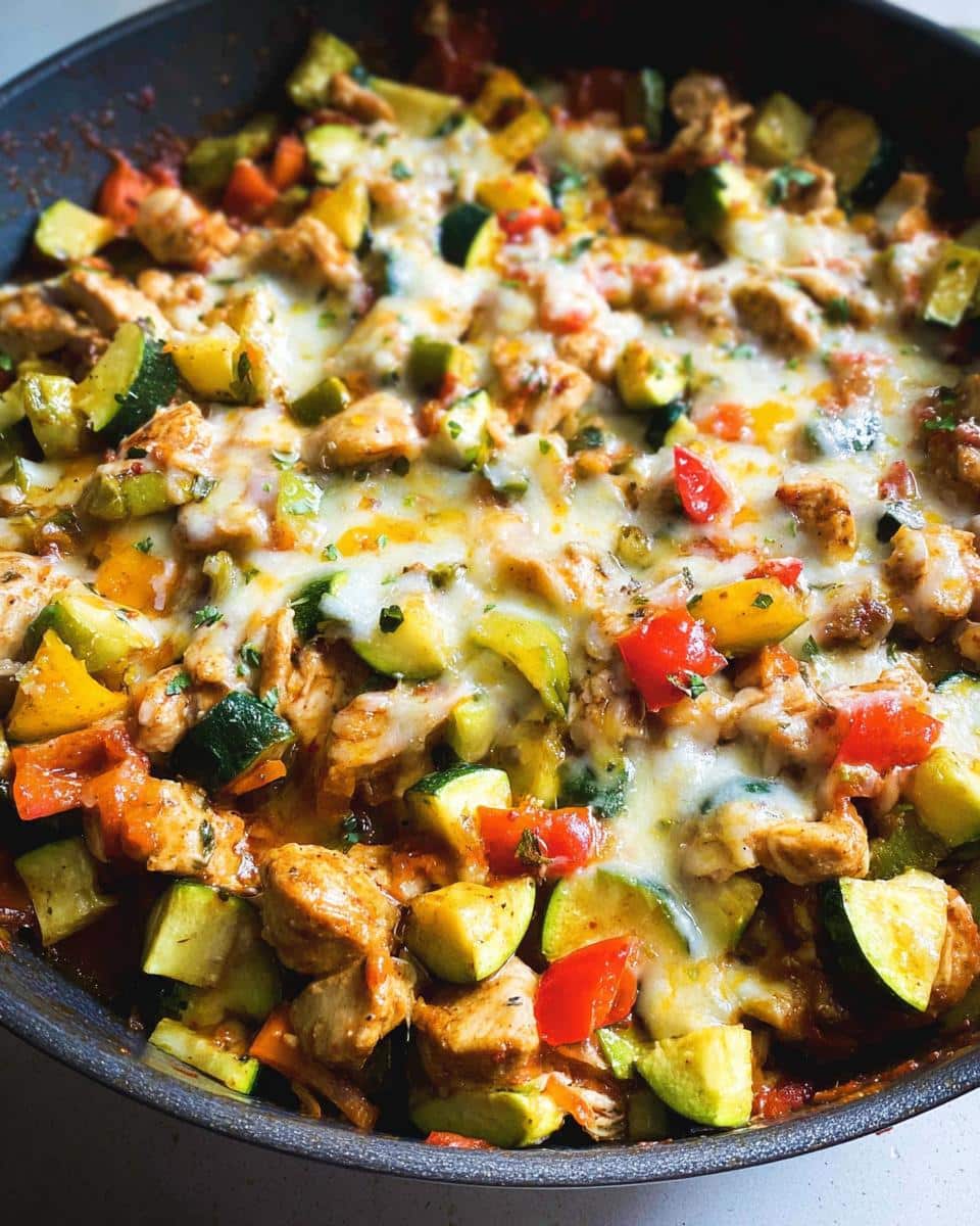 Tex Mex Chicken and Zucchini - detail 1
