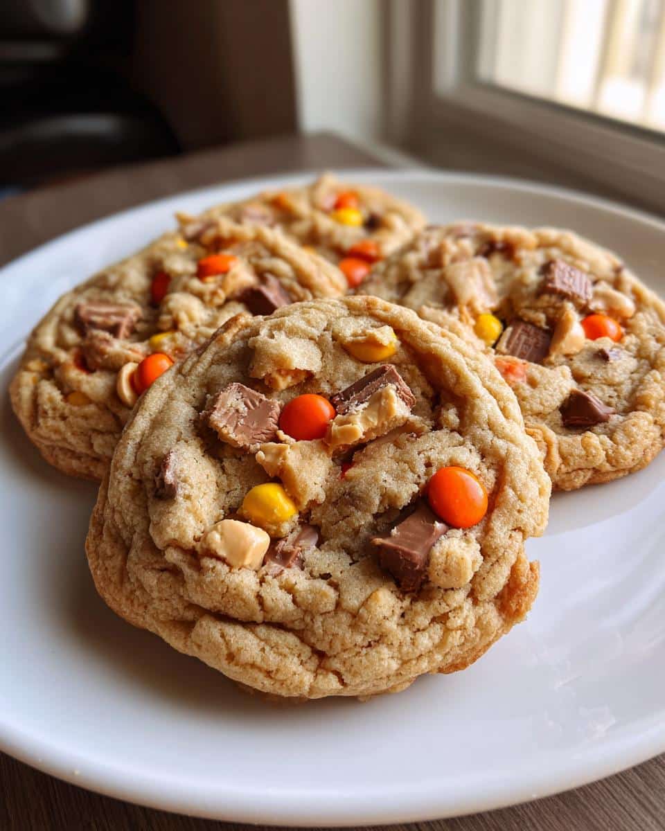 Triple Reese’s Peanut Butter Cookies - detail 1