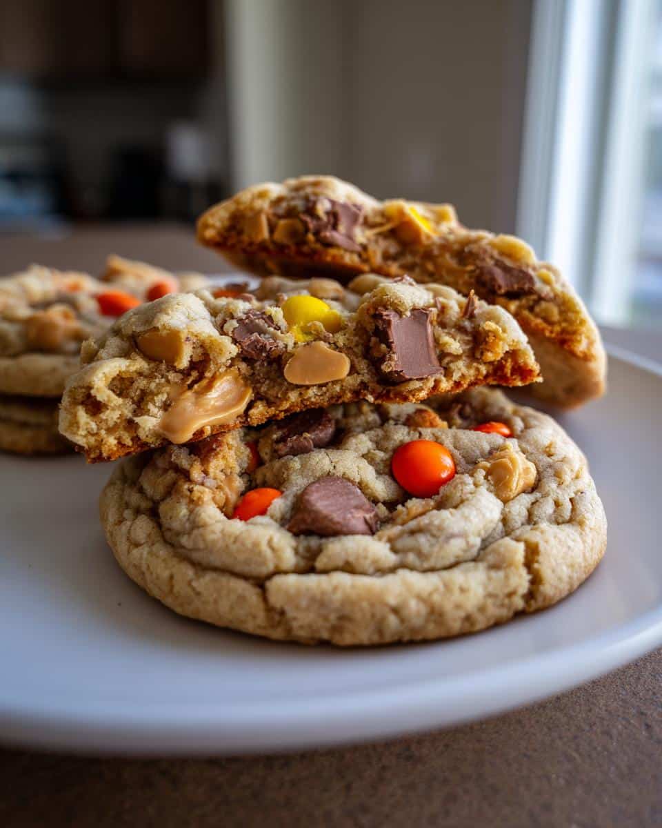 Triple Reese’s Peanut Butter Cookies - detail 2