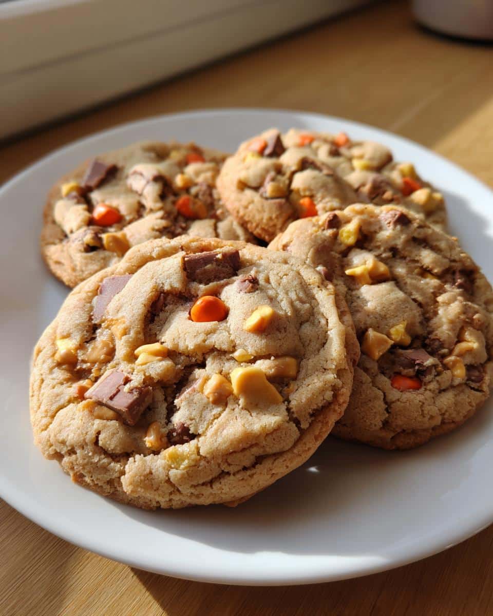 Triple Reese’s Peanut Butter Cookies - detail 3