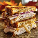 Turkey Dijon Melt Sandwiches
