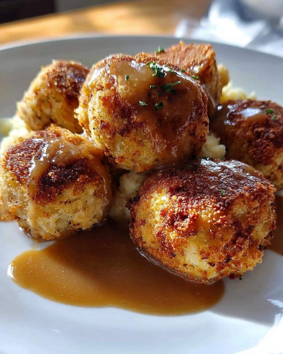 Turkey Stuffing Balls - detail 1