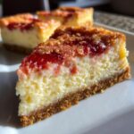 Twice-Baked Rhubarb Cheesecake Bombs