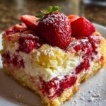 Ultimate Strawberry Cheesecake Dump Cake