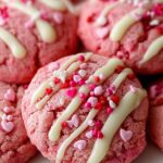 Valentine Strawberry Cookies