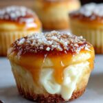 Vanilla Bean Creme Brulee Cheesecake Cupcakes