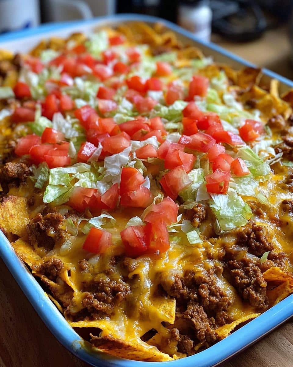Walking Taco Casserole