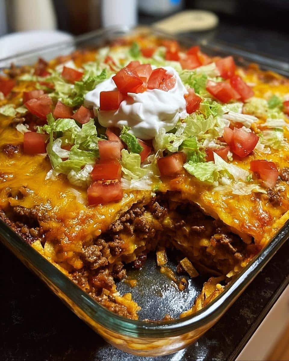 Walking Taco Casserole - detail 1