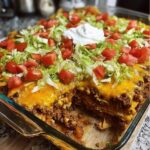 Walking Taco Casserole