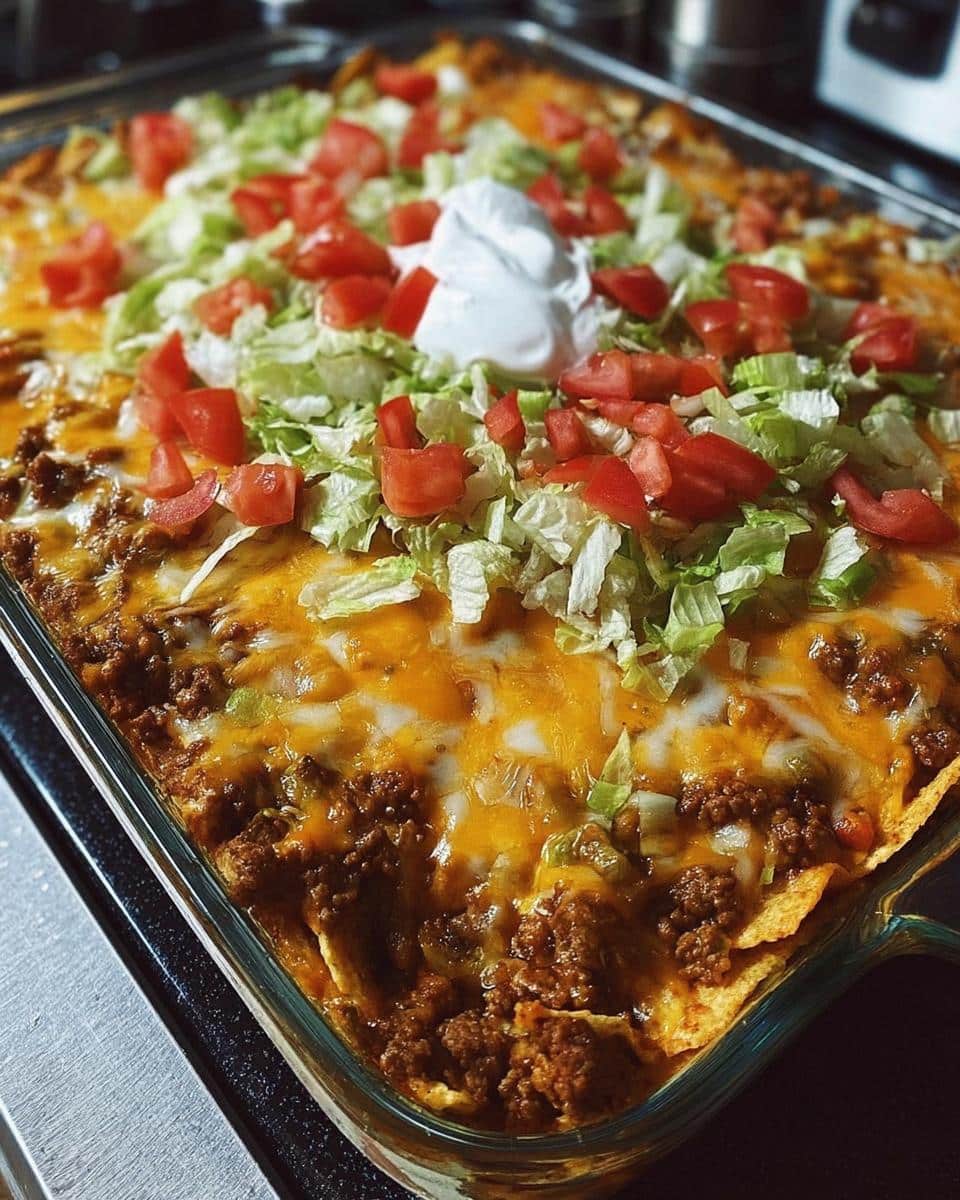 Walking Taco Casserole - detail 3