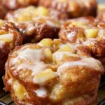 Warm Baked Apple Fritters