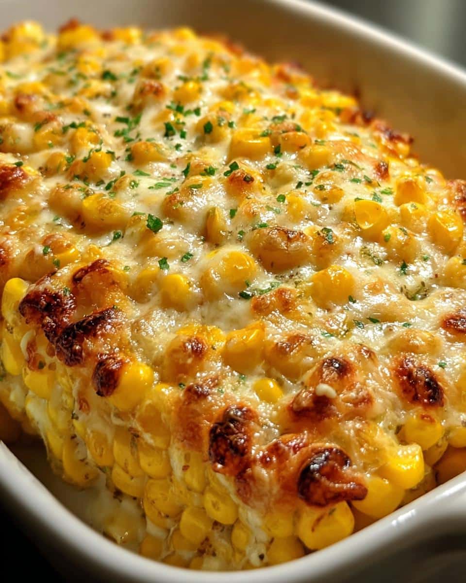 White Cheddar Baked Corn - detail 2