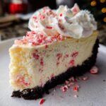 White Chocolate Peppermint Cheesecake