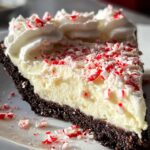 White Chocolate Peppermint Pie