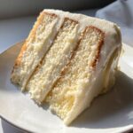 White Velvet Cake with Vanilla Buttercream Frosting