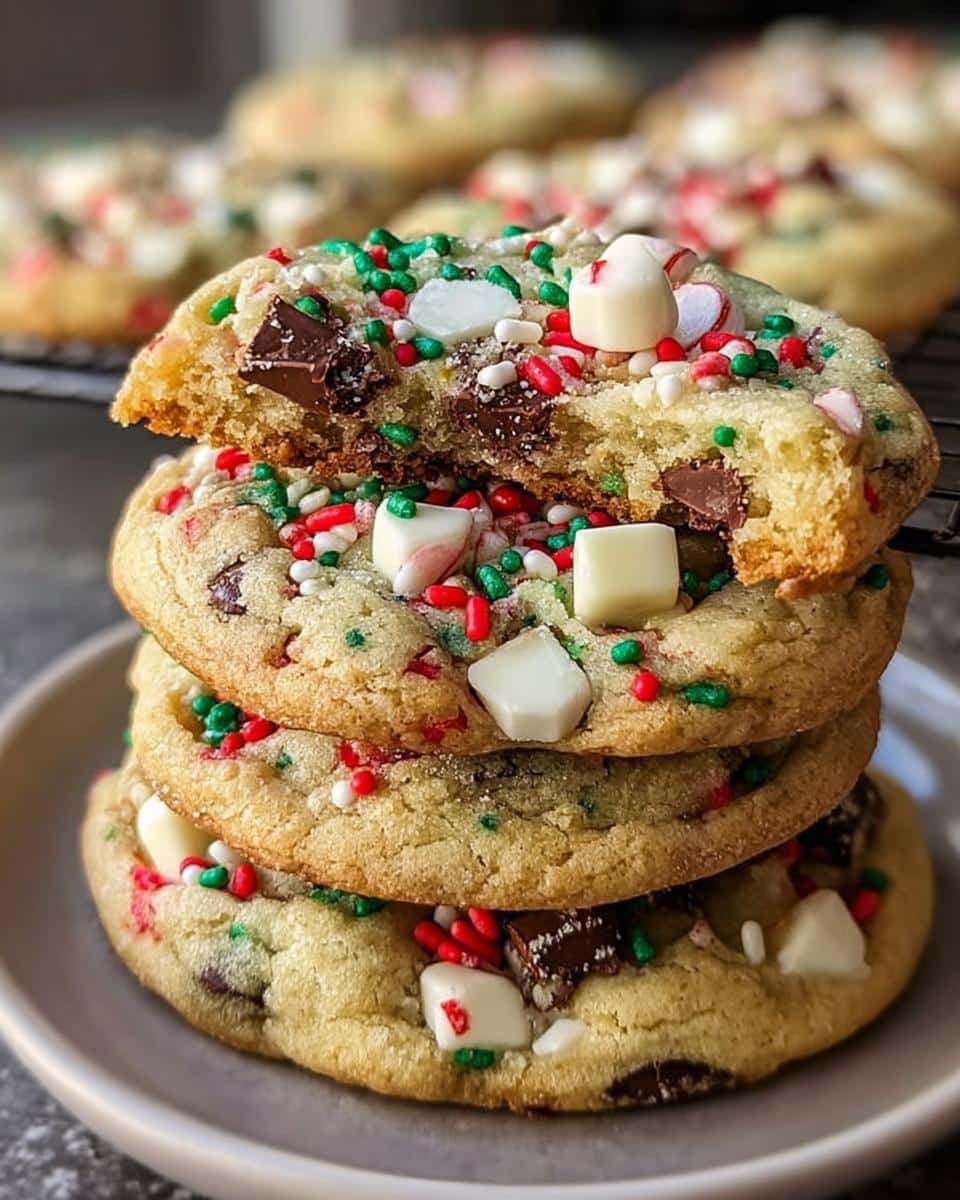 Winter Wonderland Chocolate Chip Cookies