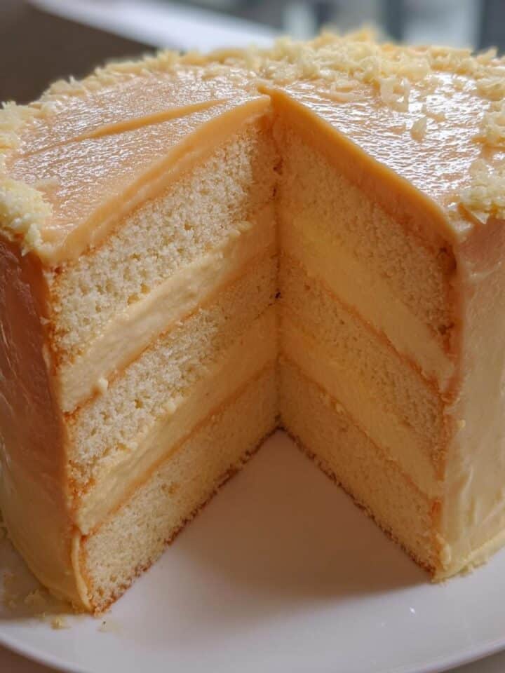 Yummy Yema Chiffon Cake