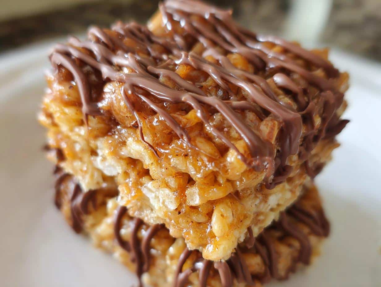 samoa rice krispie treats recipe - Travelers Wizard